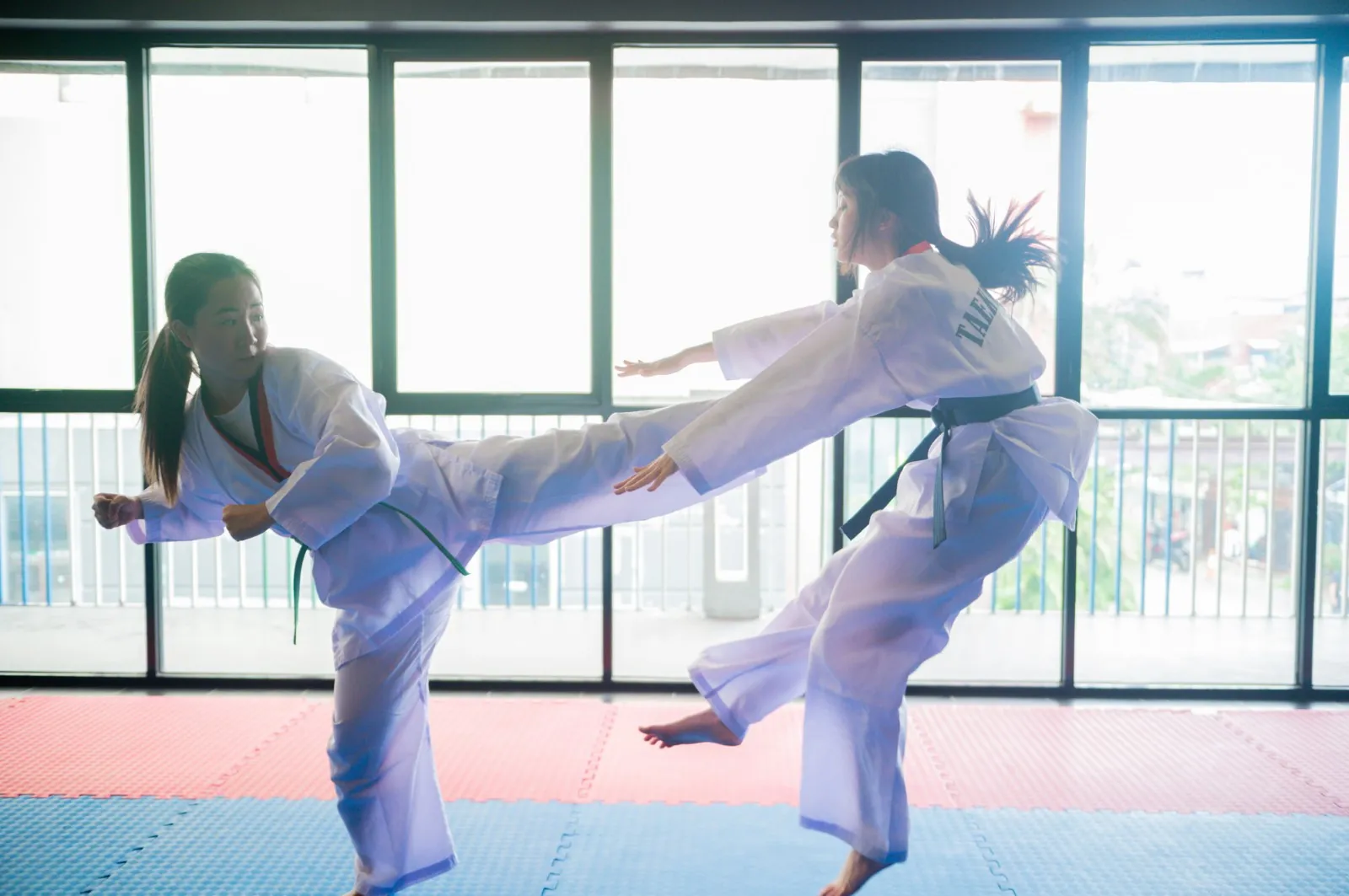 Taekwondo training at New Game Taekwondo