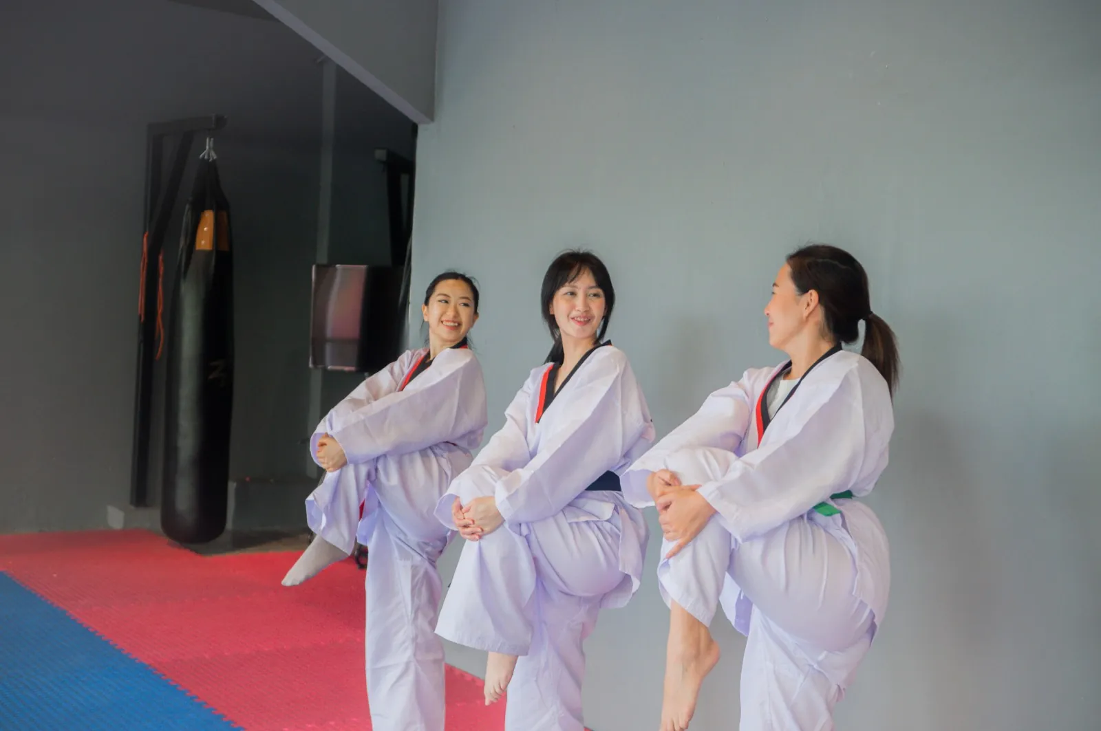 Taekwondo fitness class at New Game Taekwondo